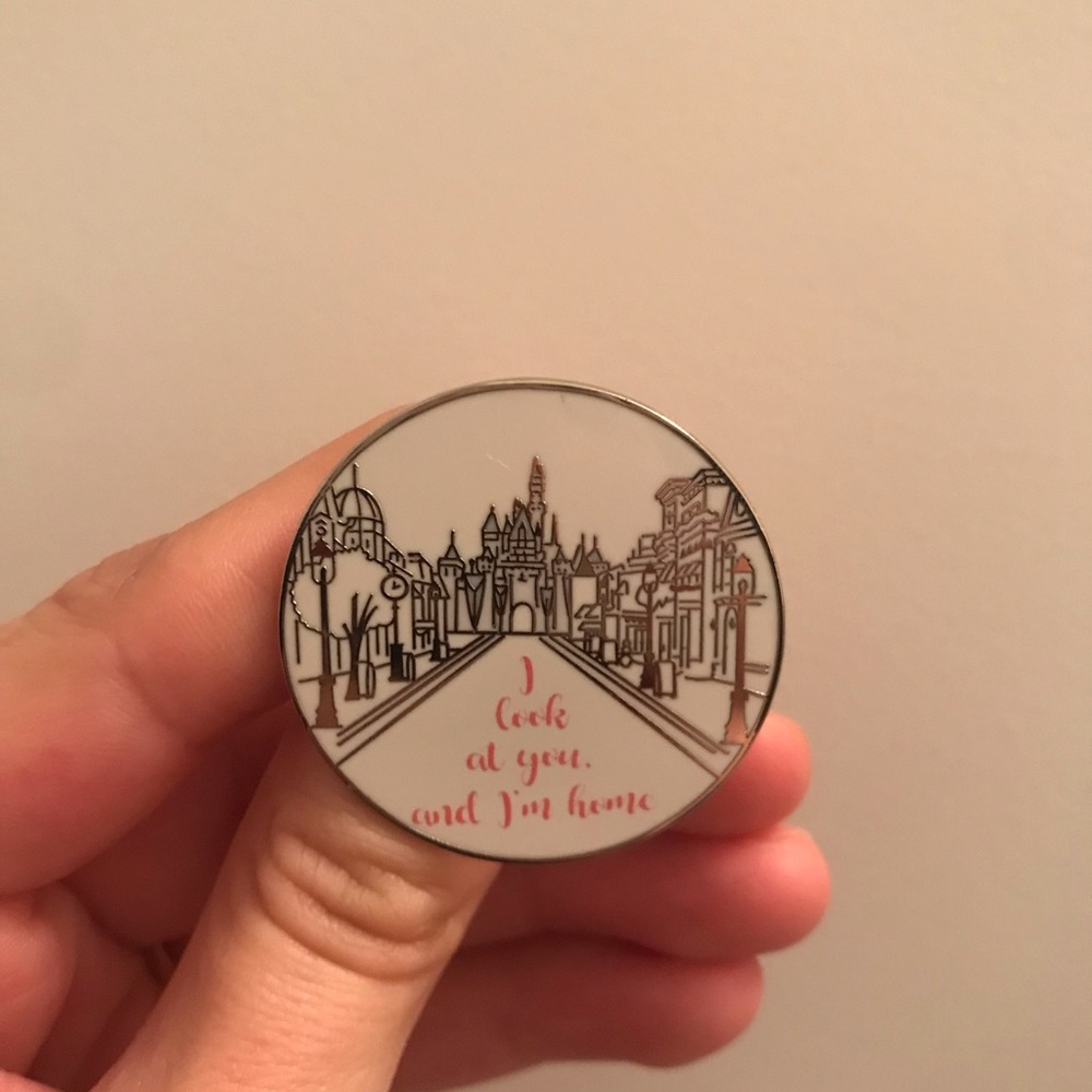 Disney Mickey Mouse Main Street Castle Pin